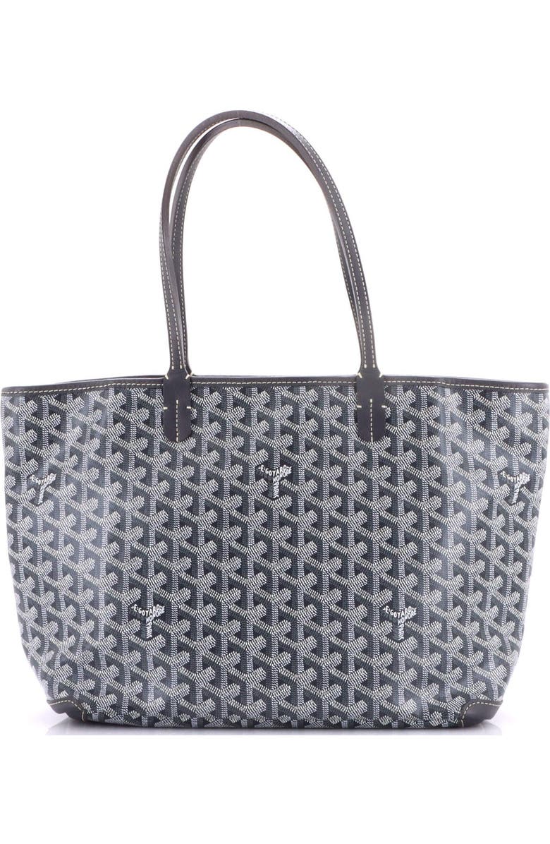 Pre-Owned Goyard Artois Tote Coated Canvas PM, Alternate, color, Gray