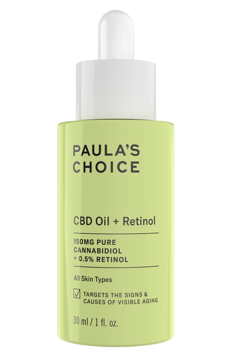 Paula's Choice CBD Oil + Retinol Face Oil, Main, color,