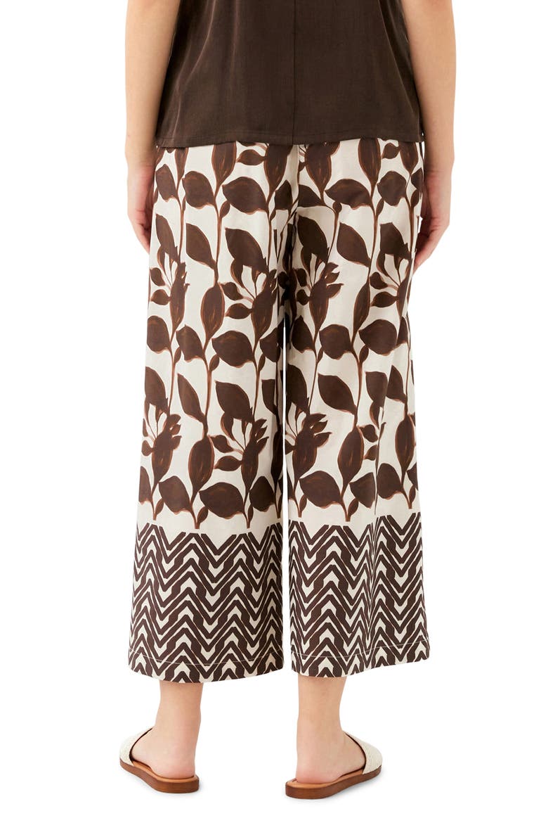 Cora Ankle Wide Leg Drawstring Pants, Alternate, color, PRINT