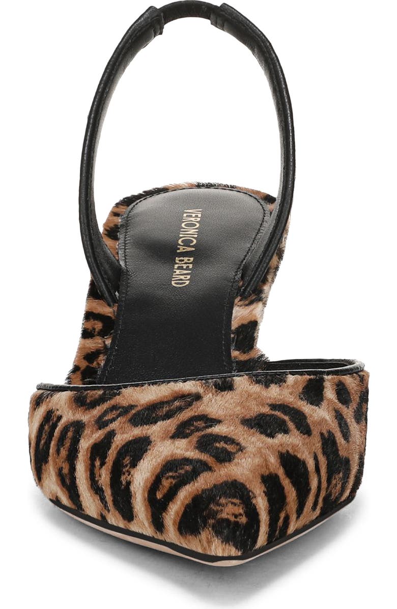 Veronica Beard Caroline 2 Genuine Calf Hair Pointed Toe Pump, Alternate, color, Leopard