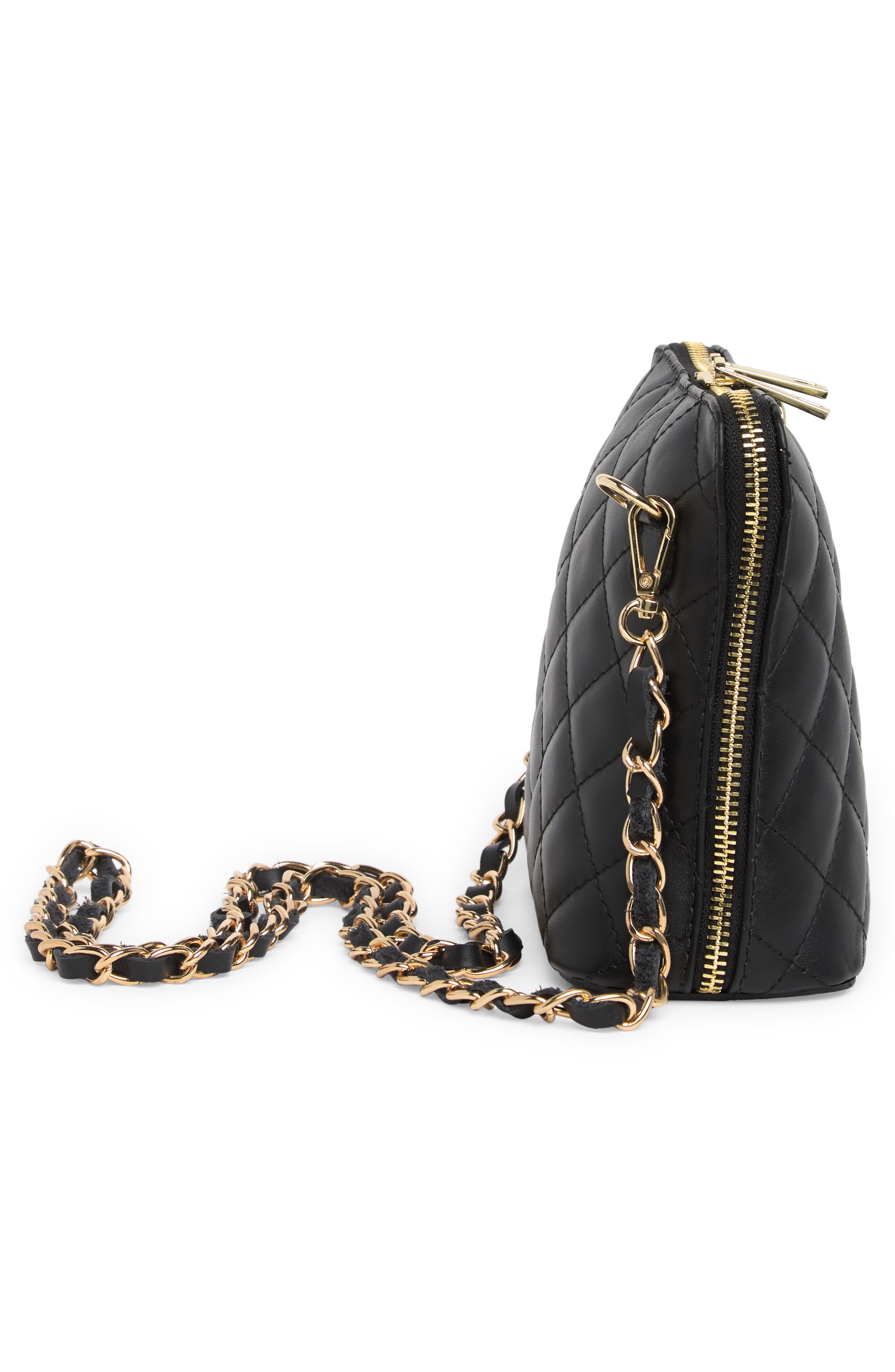 MASSIMO CASTELLO Quilted Leather Crossbody Bag (Women) | Nordstromrack