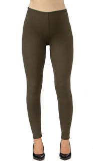 24seven Comfort Apparel Maternity Stretch Ankle Length Leggings