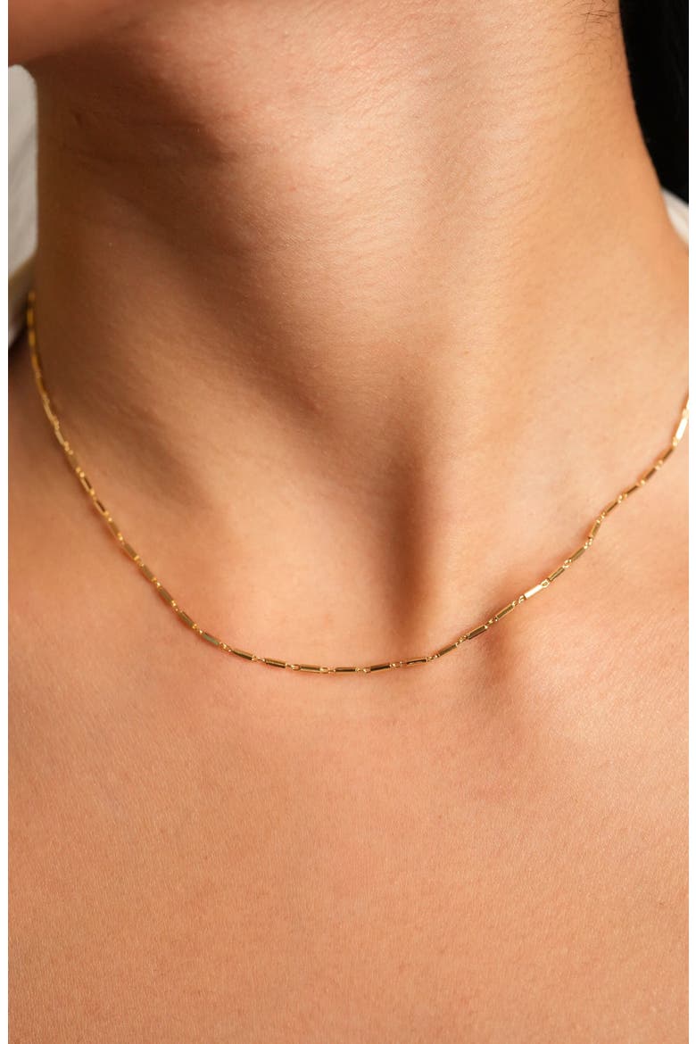 Chain Necklace, Alternate, color, GOLD