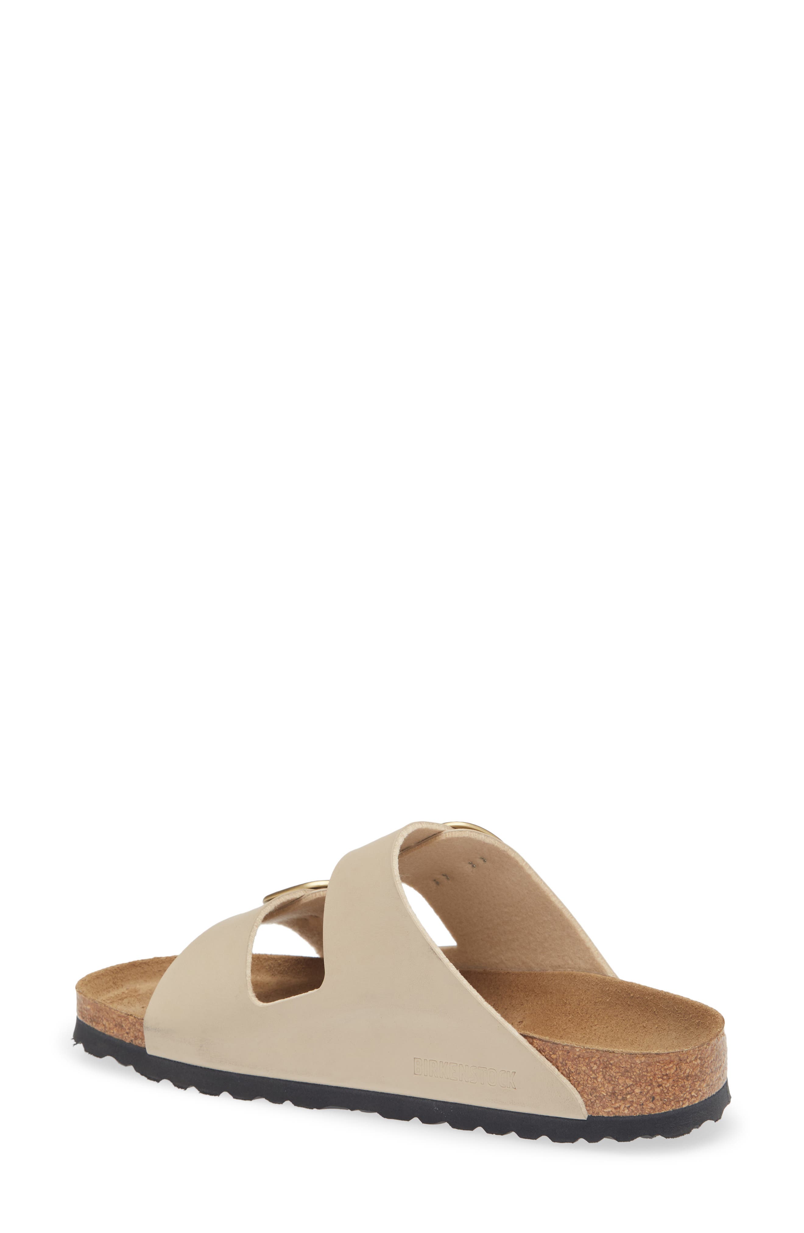 Arizona Big Buckle Slide Sandal, Alternate, color, SANDCASTLE