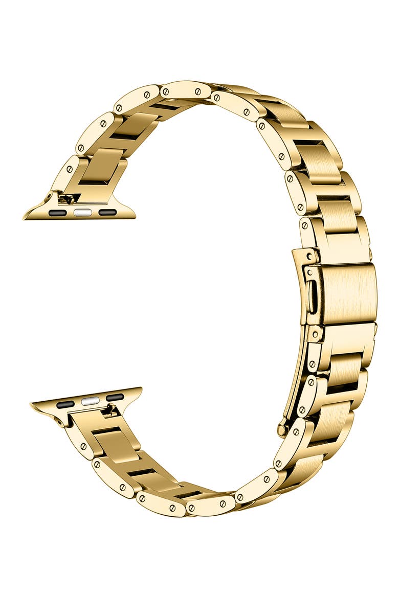 Lenox Apple Watch® Bracelet Watchband, Alternate, color, GOLD
