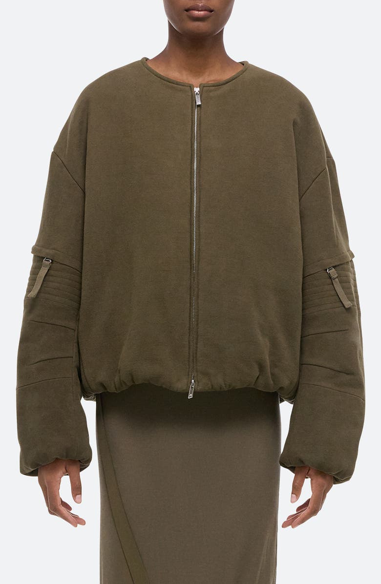 Helmut Lang Cocoon Bomber Jacket, Main, color, 