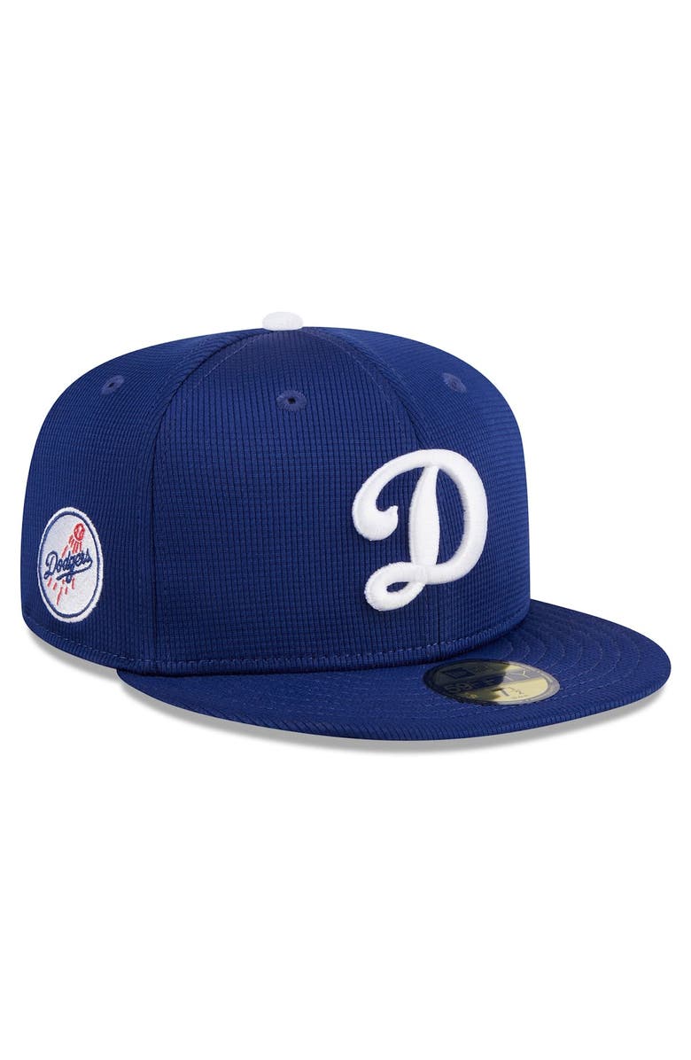 New Era Men's New Era Royal Los Angeles Dodgers 2024 Batting Practice 59FIFTY Fitted Hat, Alternate, color, Royal