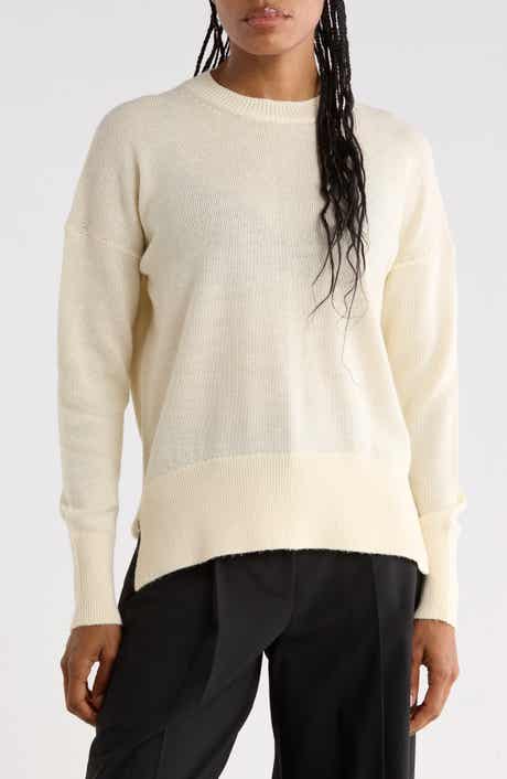 Karenia Wool Blend Crewneck Sweater