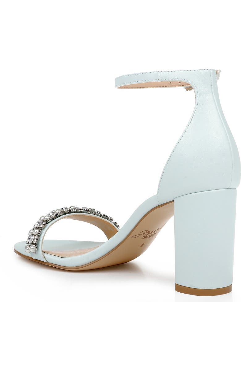 Jewel Badgley Mischka Daylann Ankle Strap Sandal, Alternate, color, Pale Blue