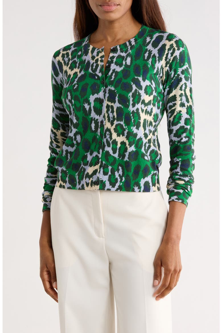 Roma Cardigan, Main, color, JUNGLE CAT LARGE PRINTED
