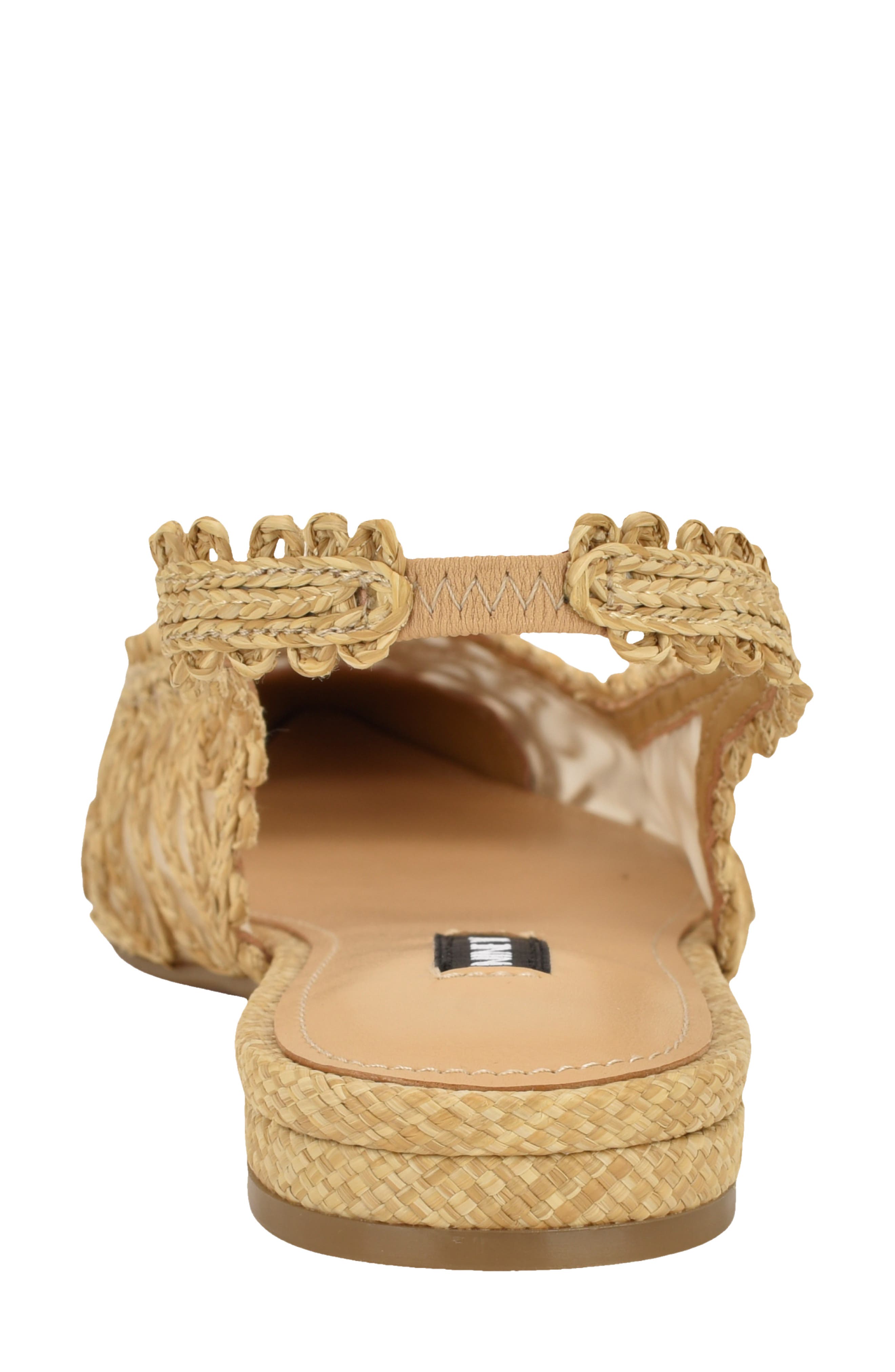Jovias Slingback Pointed Toe Flat, Alternate, color, LIGHT NATURAL