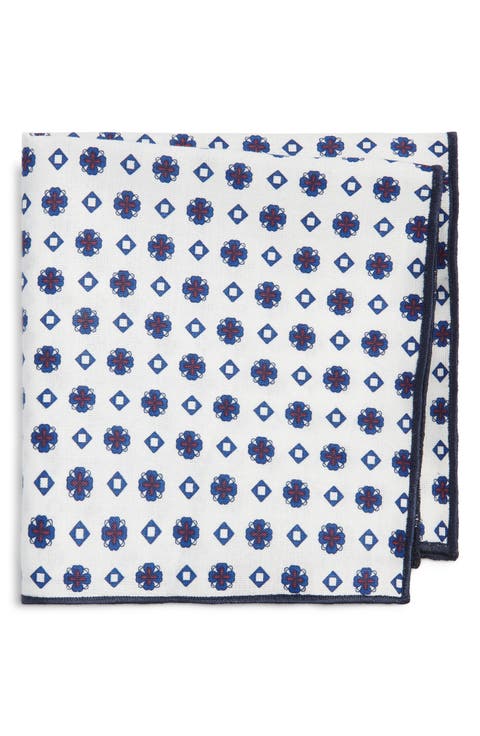 Diamond Cotton Pocket Square