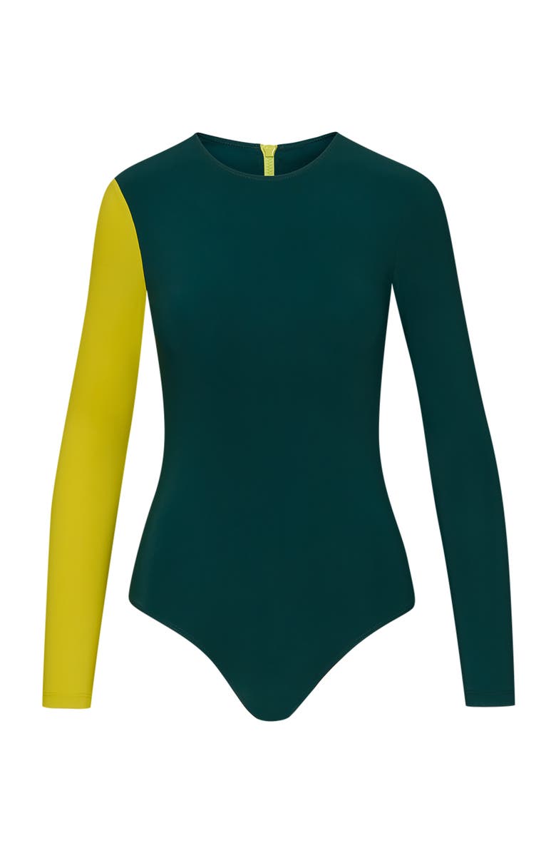 Ansea The Surf Suit, Main, color, Chartreuse/Forest