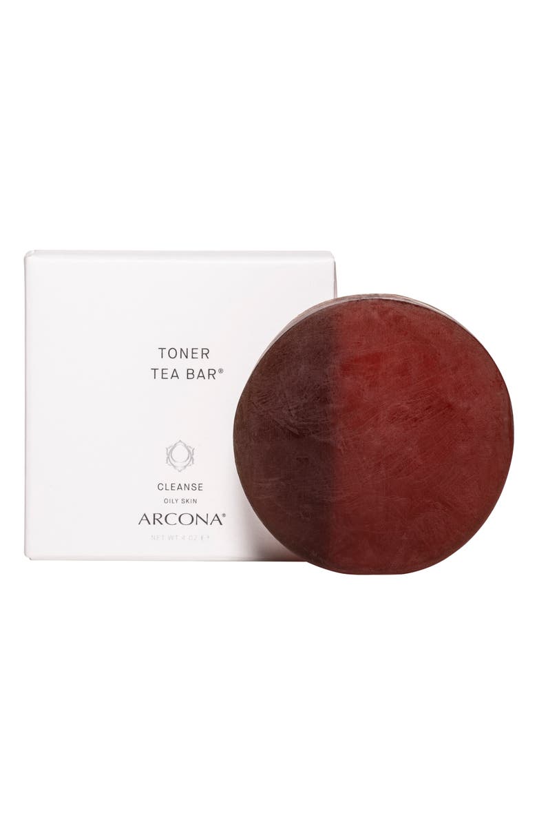 ARCONA Toner Tea Bar Facial Cleanser for Combination to Oily Skin, Main, color,
