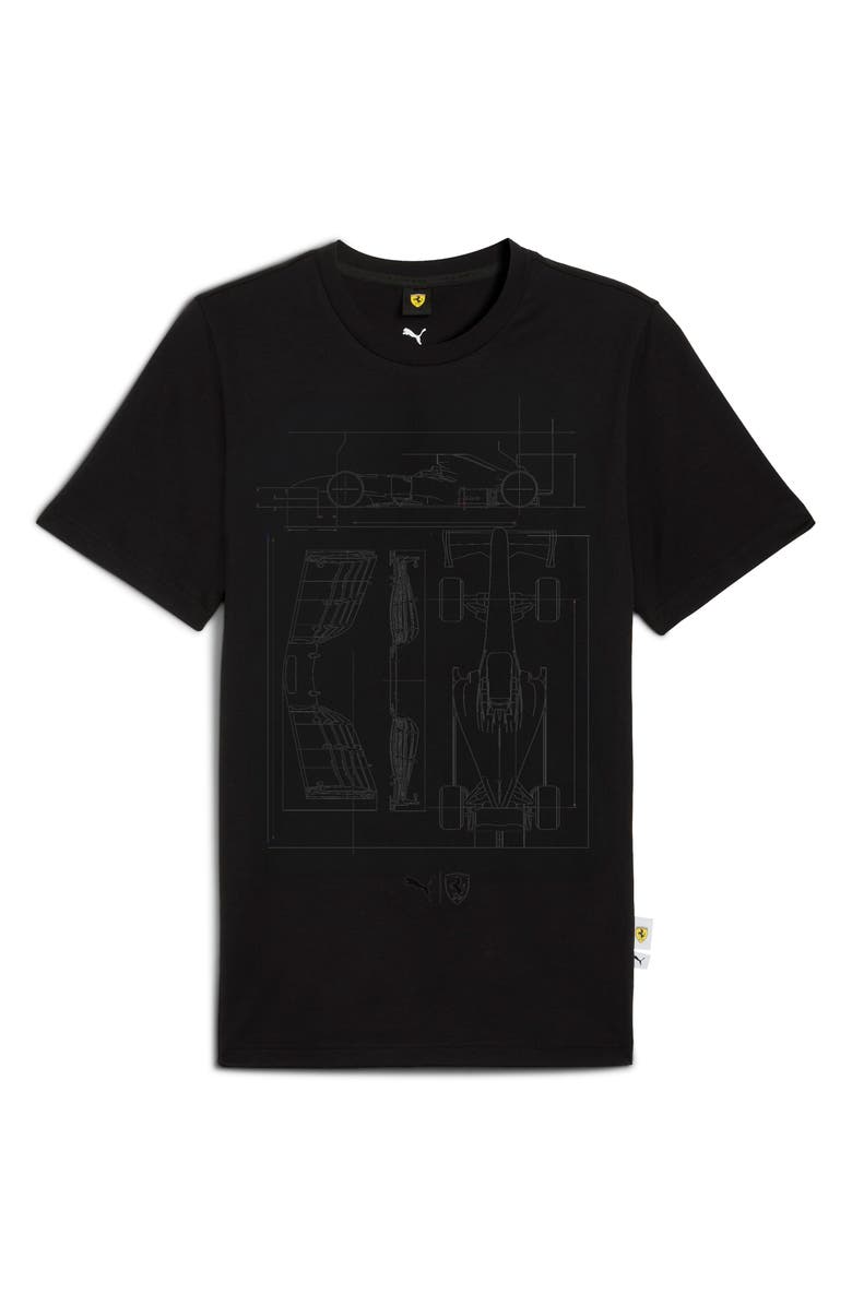 PUMA Ferrari Sportswear Graphic T-Shirt, Alternate, color, Puma Black