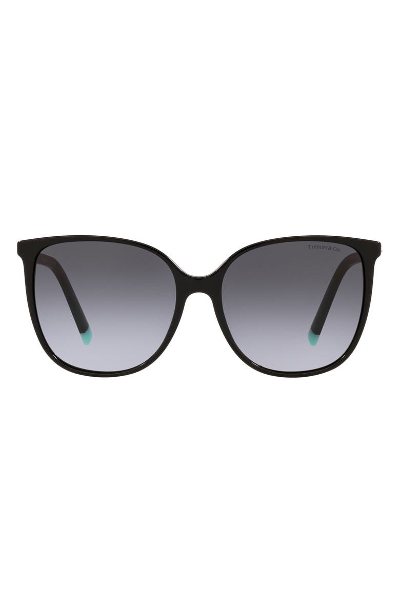 Tiffany & Co. 57mm Gradient Square Sunglasses, Main, color, 