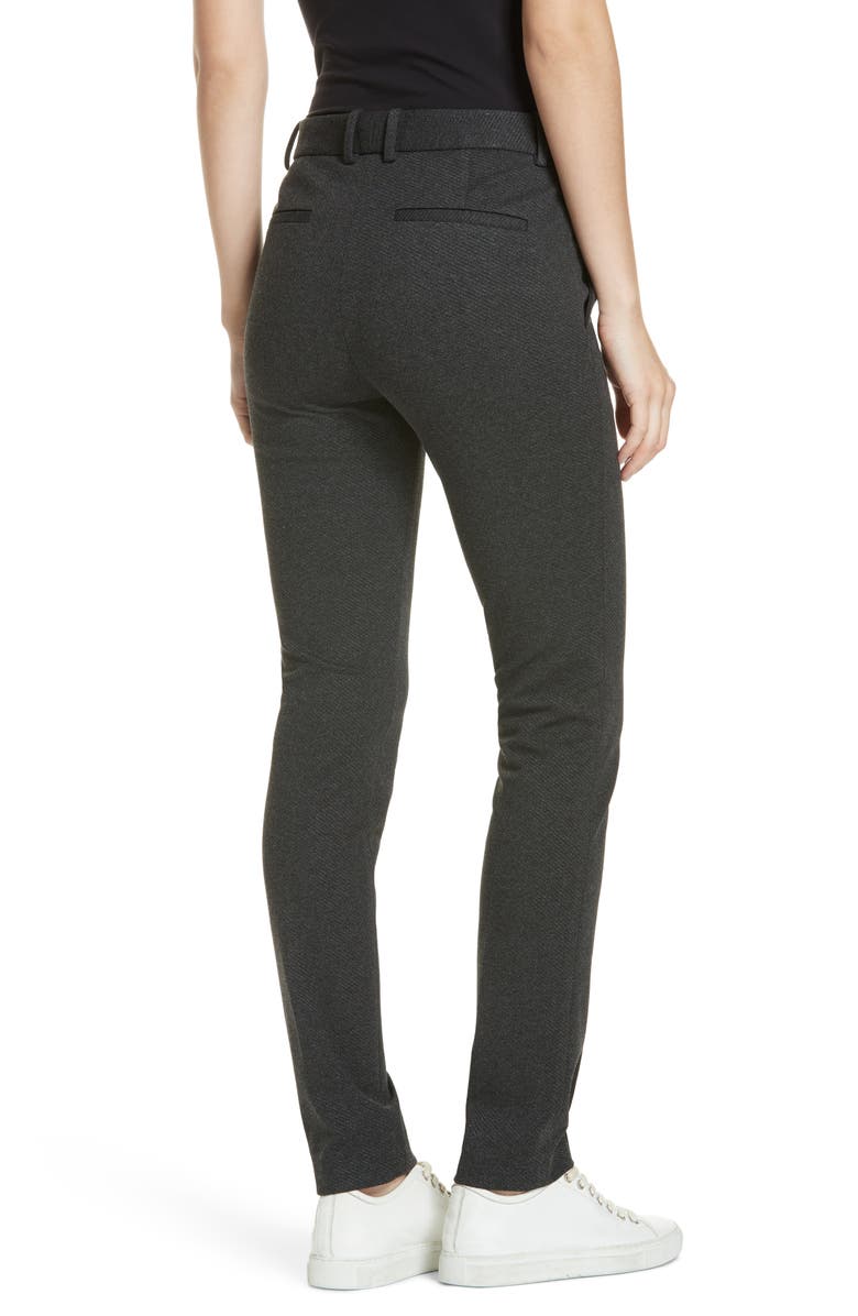 Theory Seamed Front Stretch Twill Pants, Alternate, color, 