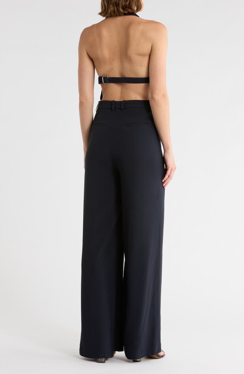 BOSS Blazer Halter Jumpsuit, Alternate, color, 