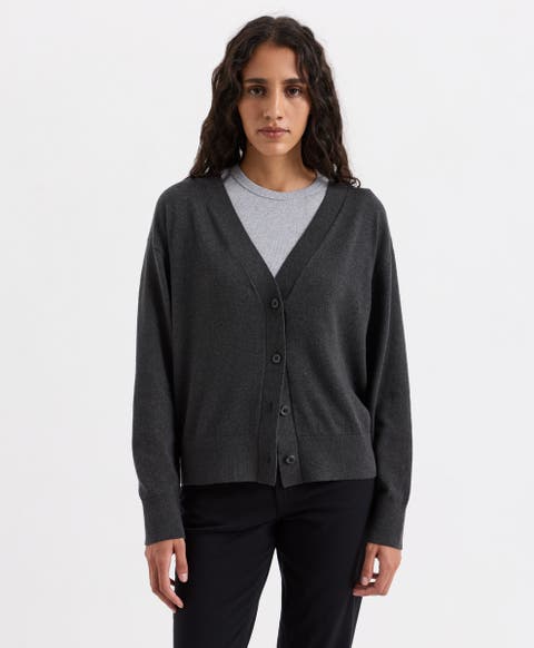 Organic Cotton Essential Cardigan
