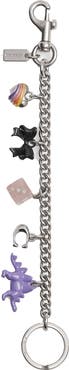 COACH Motif Chain Bag Charm
