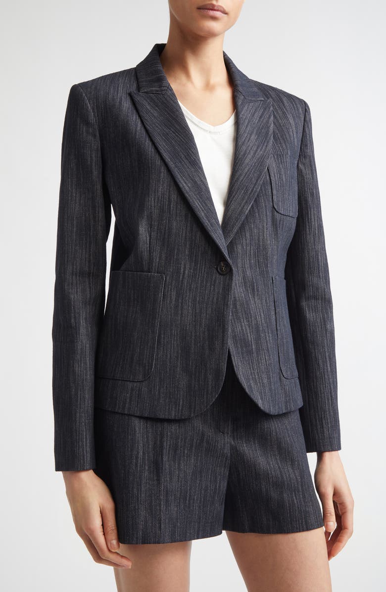 Eleventy Denim Jacket, Alternate, color, Blue