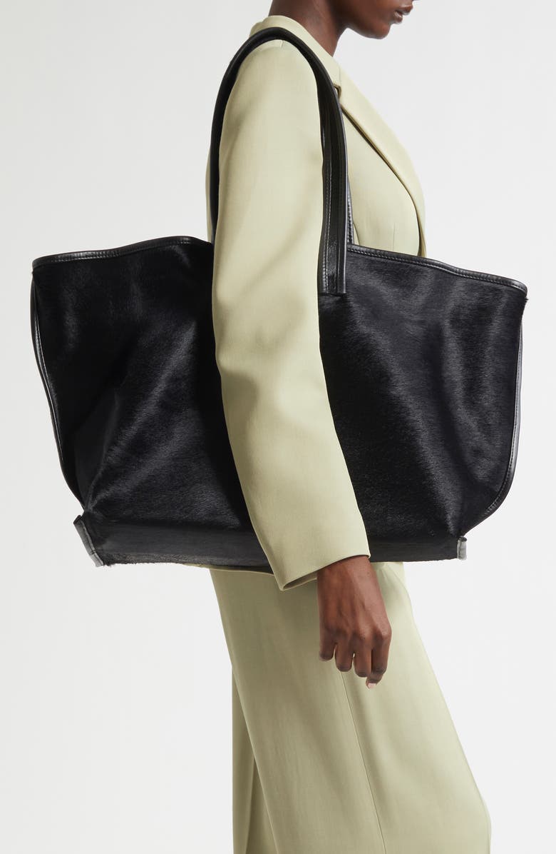 KASSL Genuine Cow Hair Tote, Alternate, color,