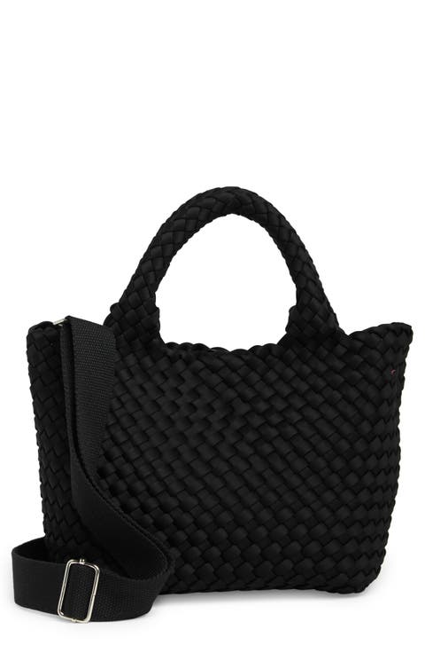 Small Neoprene Woven Tote Bag