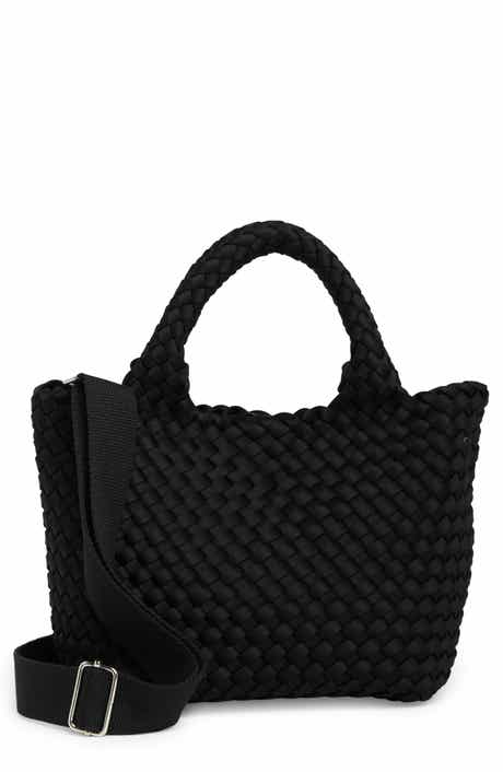 BCBG Small Neoprene Woven Tote Bag