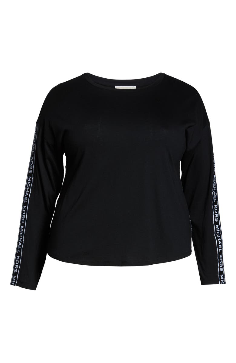 MICHAEL Michael Kors Logo Tape Top, Alternate, color,