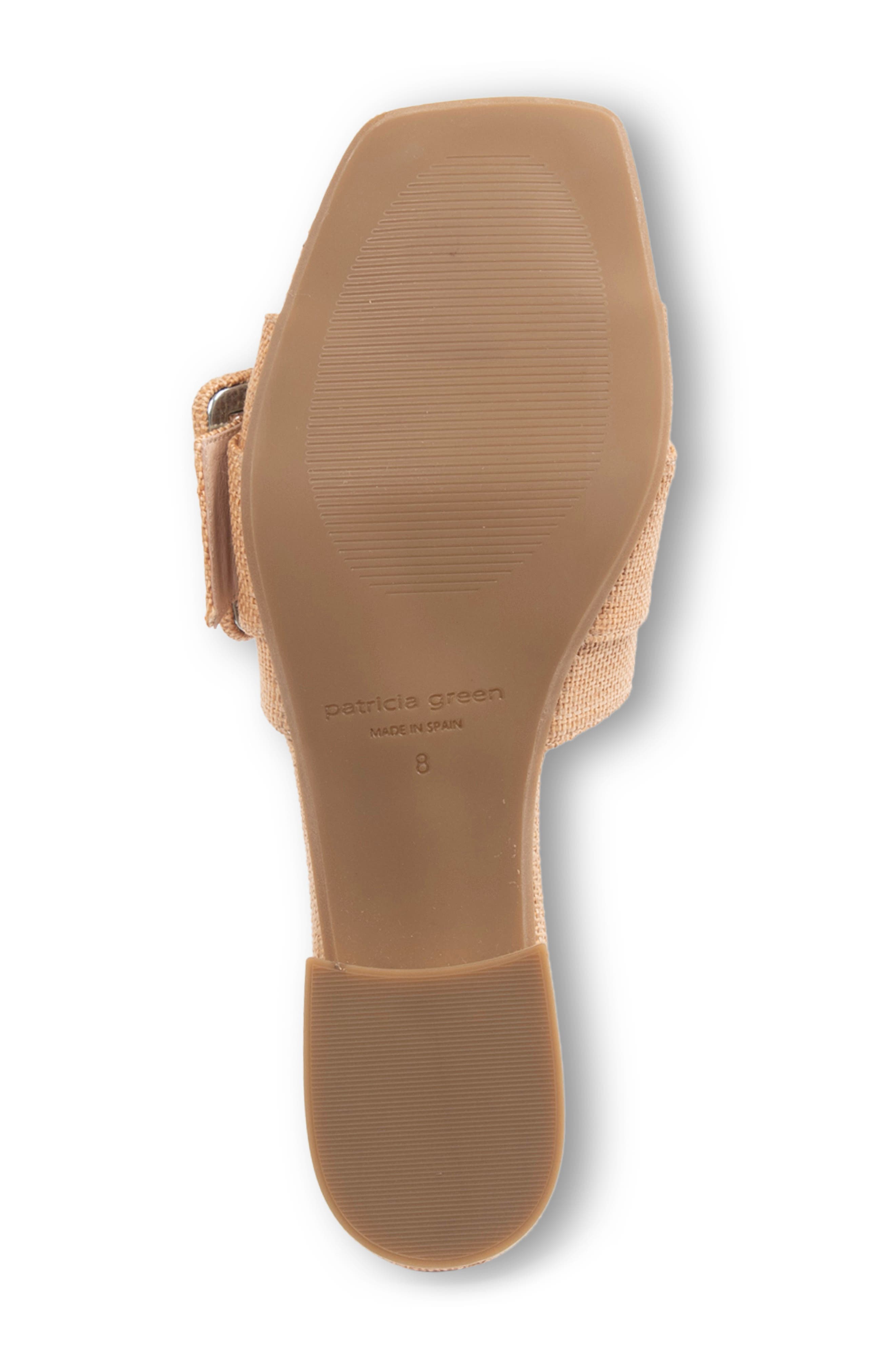 patricia green Bali Slide Sandal, Alternate, color, Natural Raffia