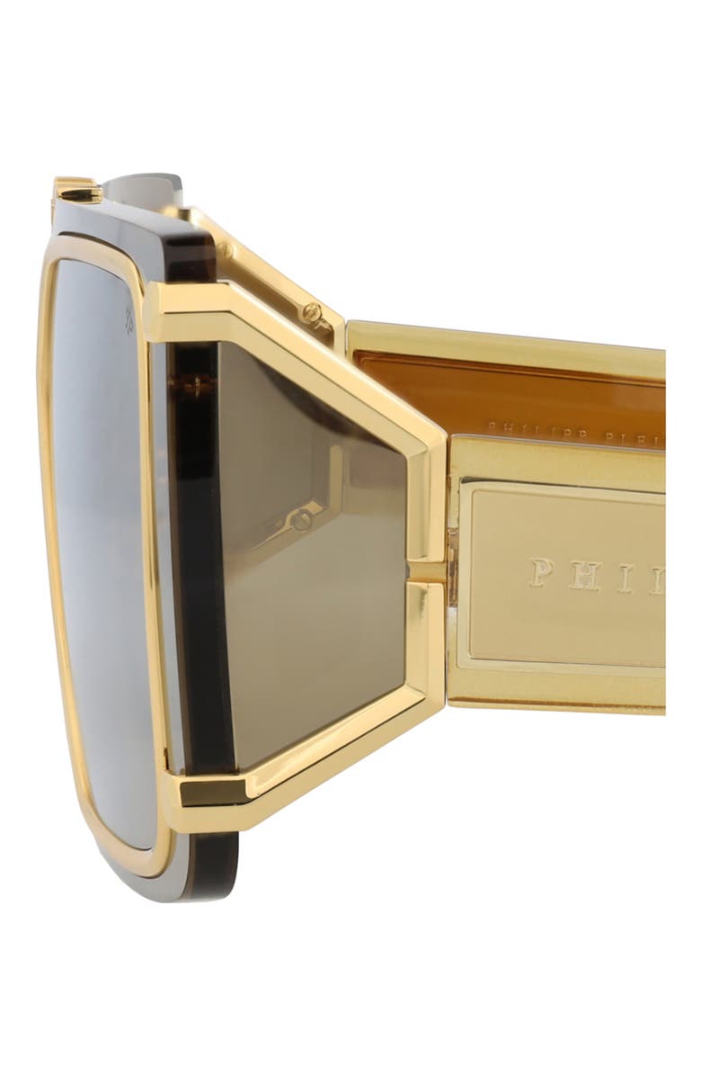 PHILIPP PLEIN 99mm Shield Sunglasses, Alternate, color,