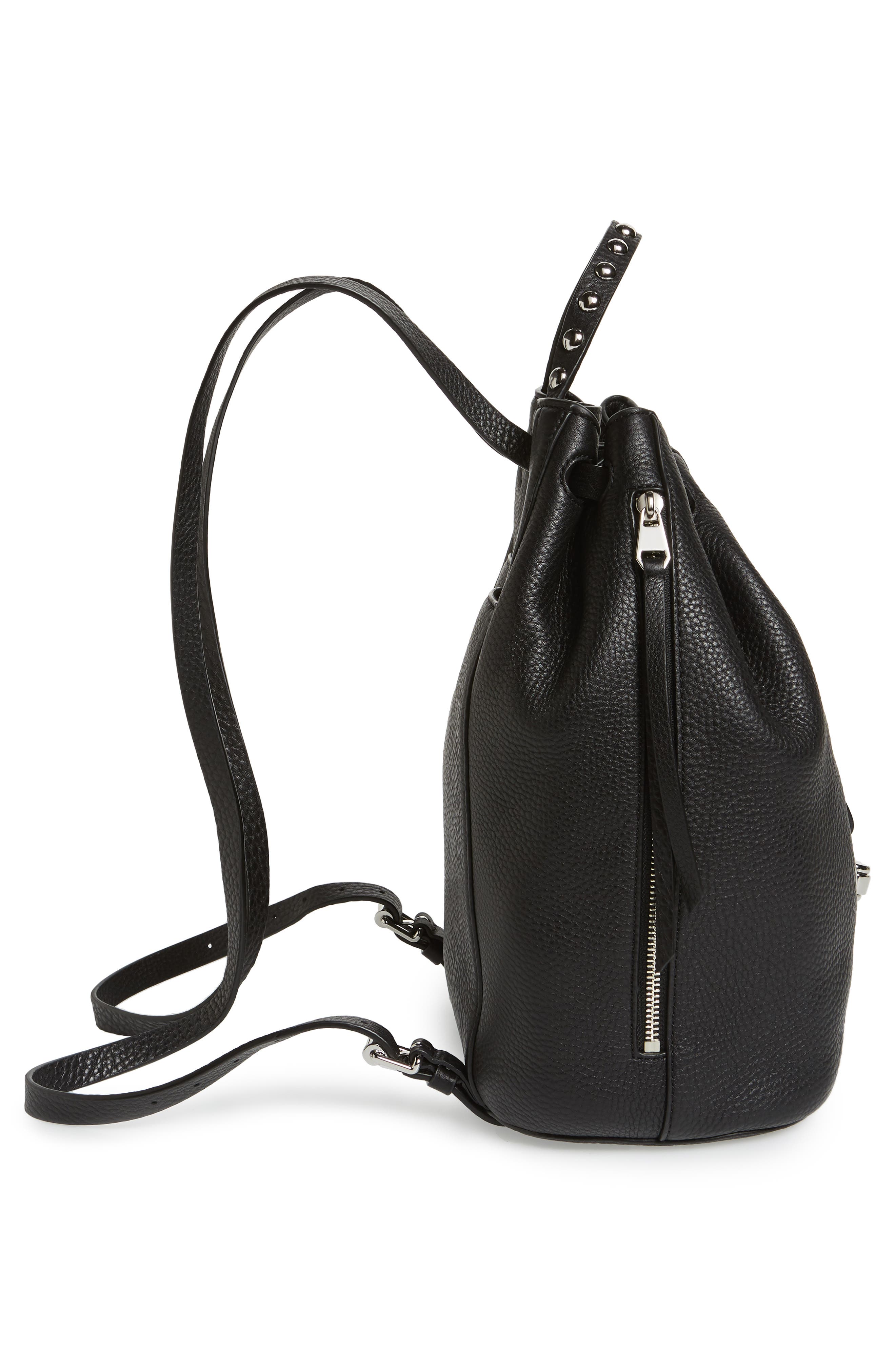 Rebecca Minkoff Blythe Leather Backpack, Alternate, color, 