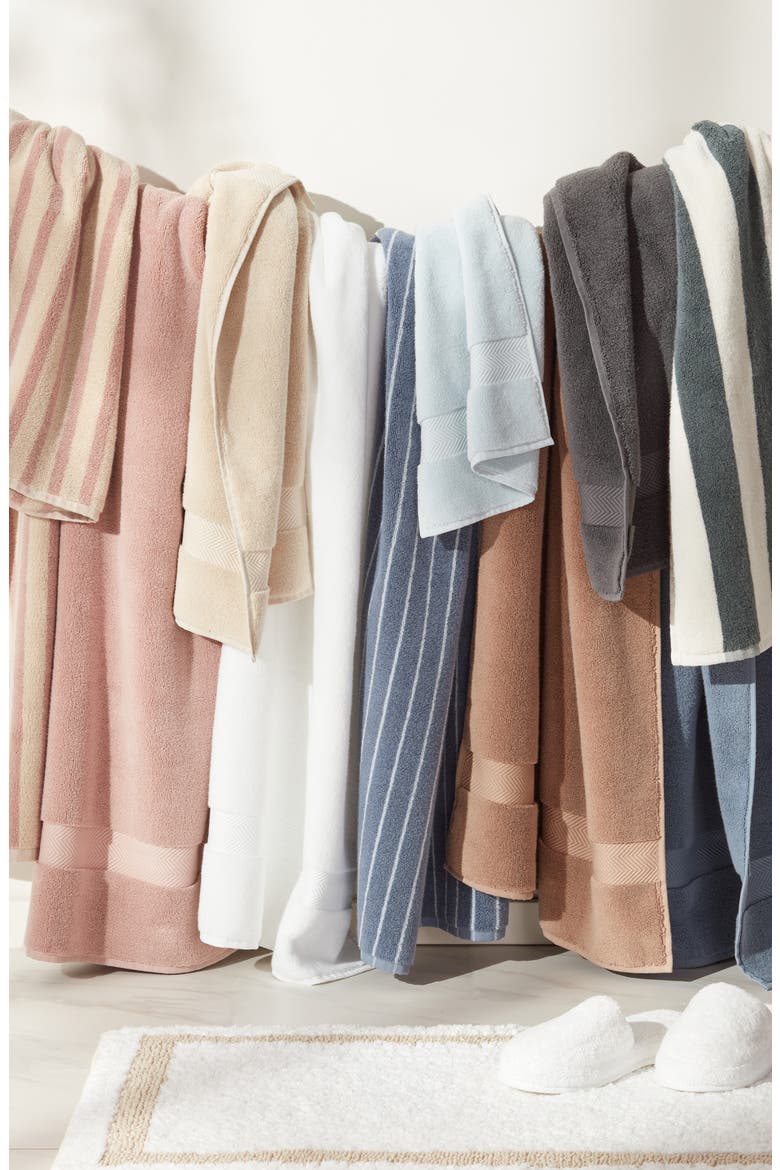 Organic Hydrocotton 6-Piece Towel Set $144 Value, Alternate, color, BLUE CHIP