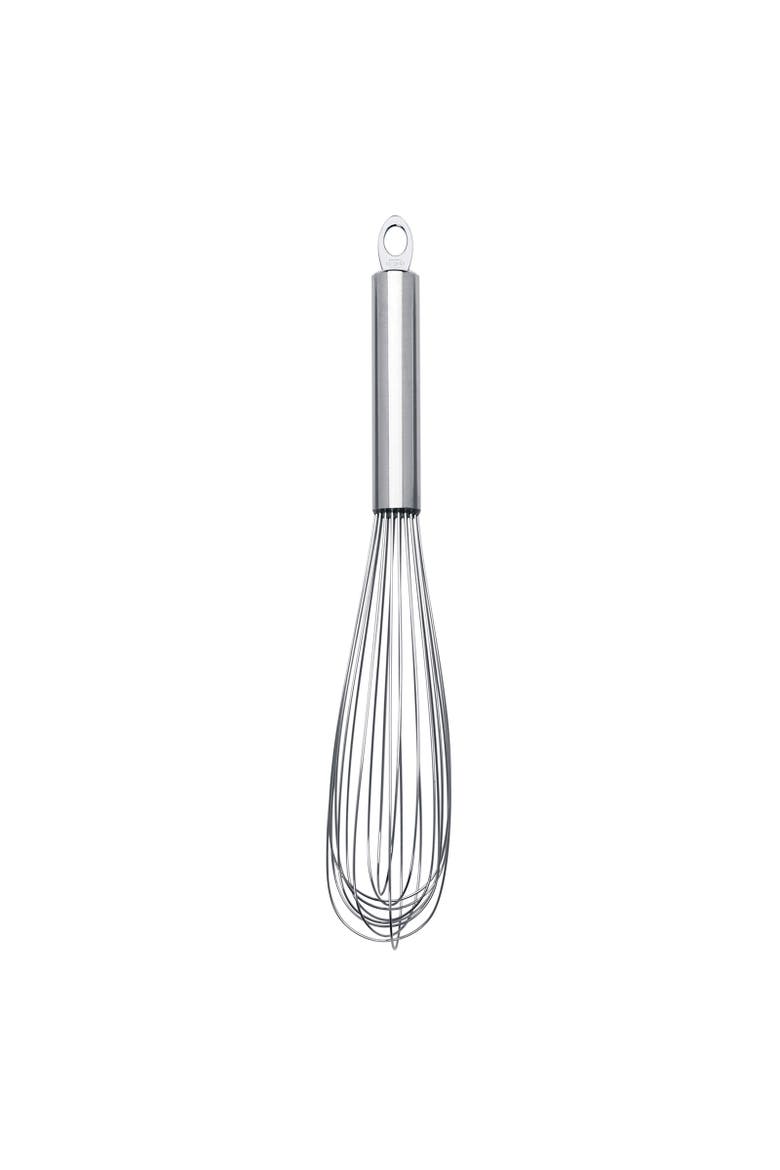 Solid Handle 10 Inch Egg Whisk, Stainless Steel, Main, color, Silver