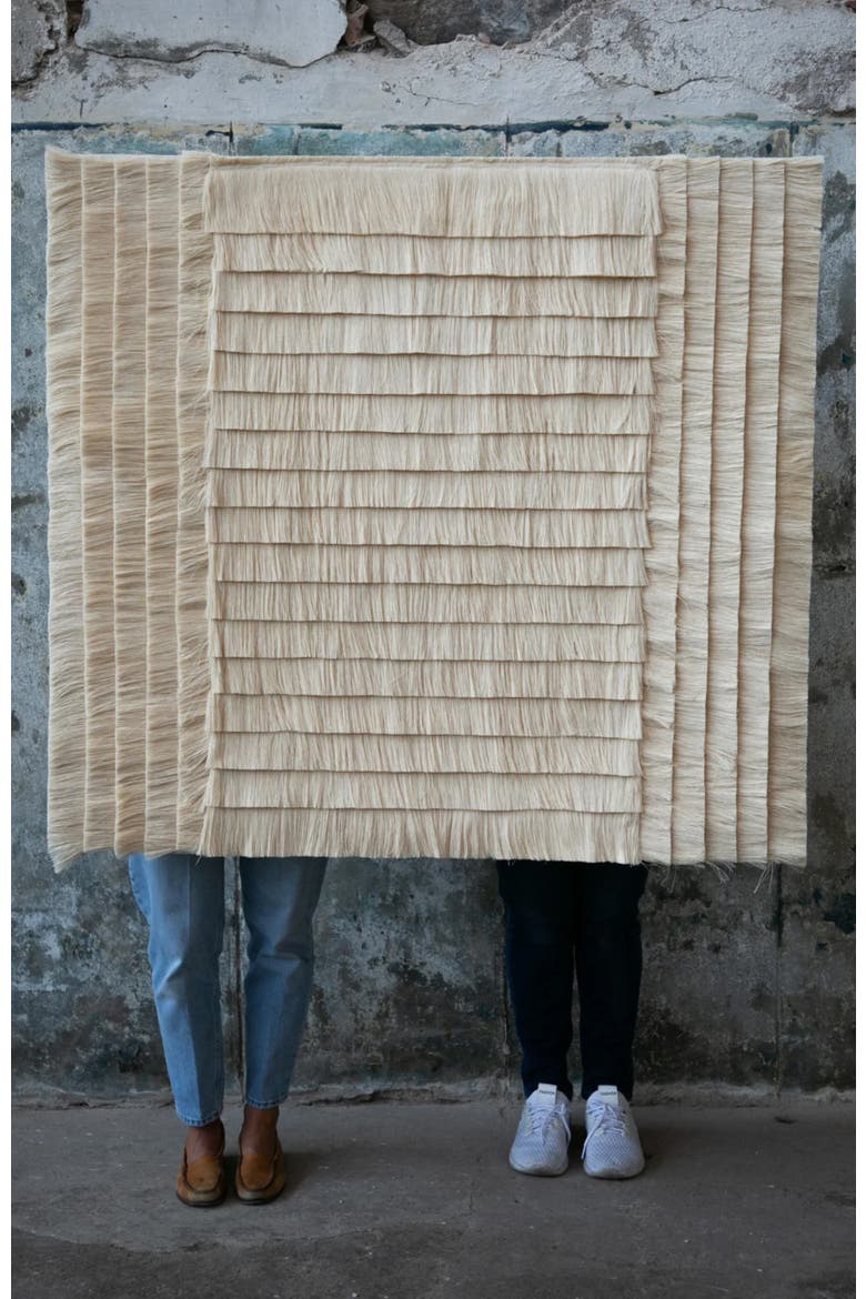 Campo de Arroz Wall Tapestry, Alternate, color, Natural