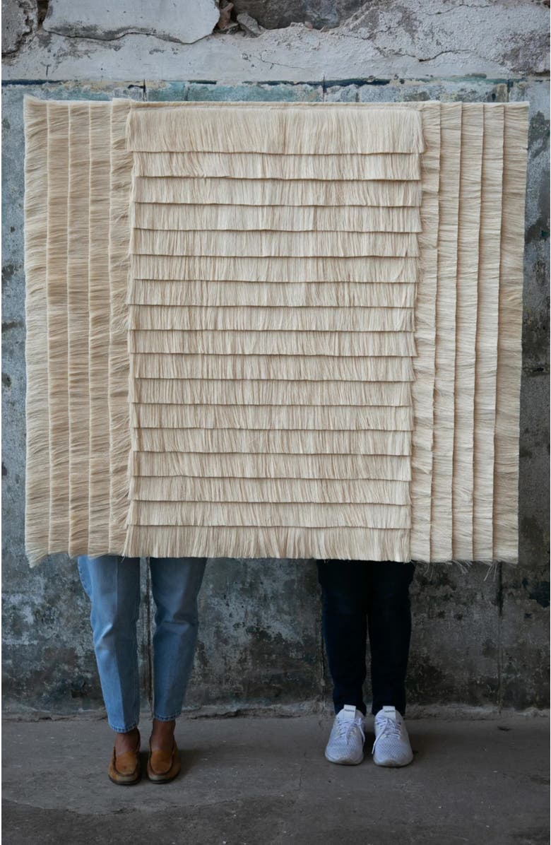 Caralarga Campo de Arroz Wall Tapestry, Alternate, color, Natural