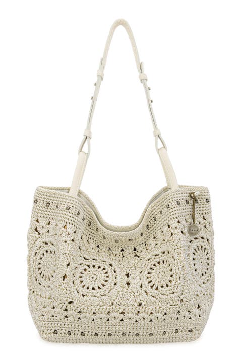 Los Feliz Medium Crochet Tote Bag