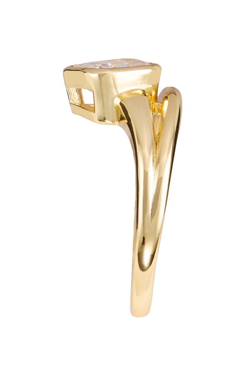 ATHRA LUXE Modern Muse Cushion Wrap Ring, Alternate, color, Gold