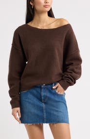 BP. Off the Shoulder Sweater