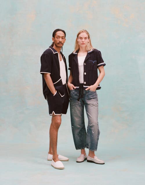 Tombolo 'standard Issue' Cabana Shorts In Midnight Blue