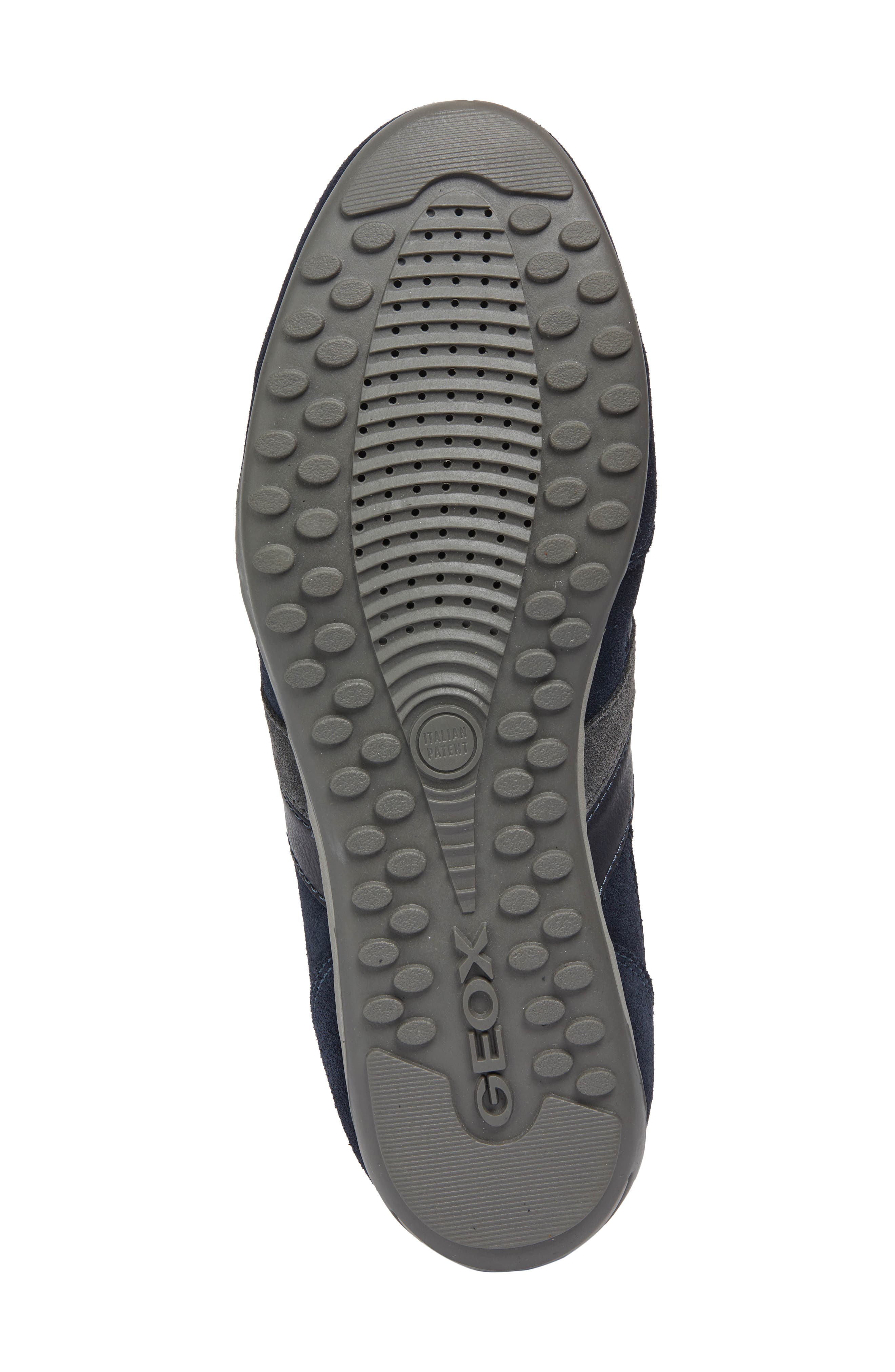 Geox Wells Sneaker, Alternate, color, Navy/ Dk Burgundy