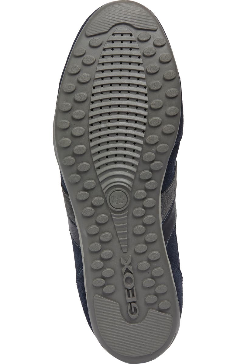 Geox Wells Sneaker, Alternate, color, Navy/ Dk Burgundy