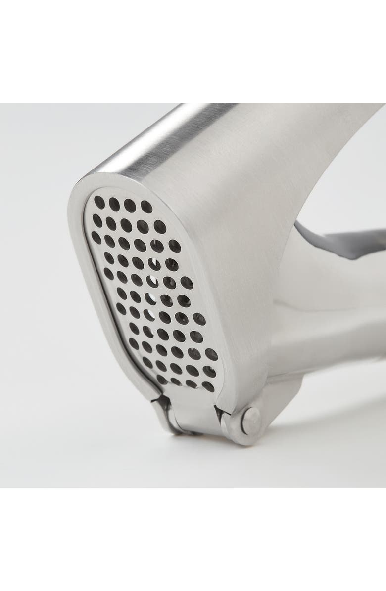 Rosle Stainless Steel Slim Mincing Garlic Press, Alternate, color, Silver