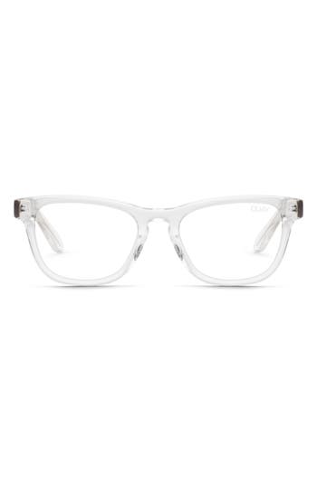 Quay Australia Mini Hardwire 50mm Blue Light Filtering Optical Glasses