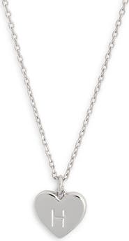 Kate Spade New York initial here pendant necklace