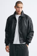 H&M Coated Baseball Jacket