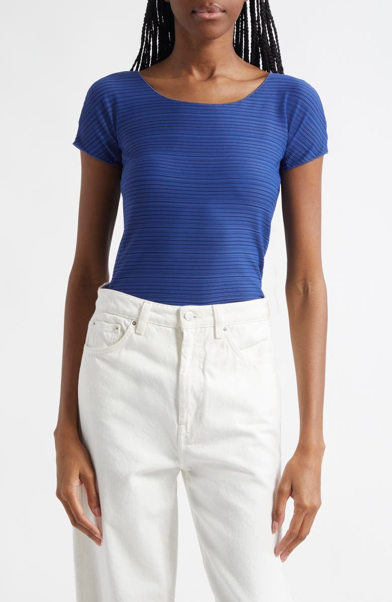 Emporio Armani Stripe Jersey T-Shirt, Main, color,