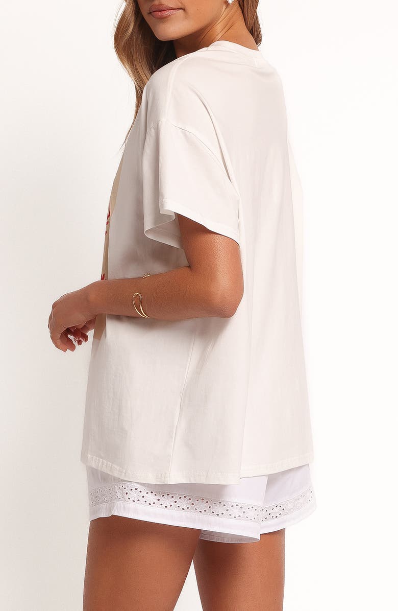 Petal & Pup Krabi Beach Cotton Graphic T-Shirt, Alternate, color,