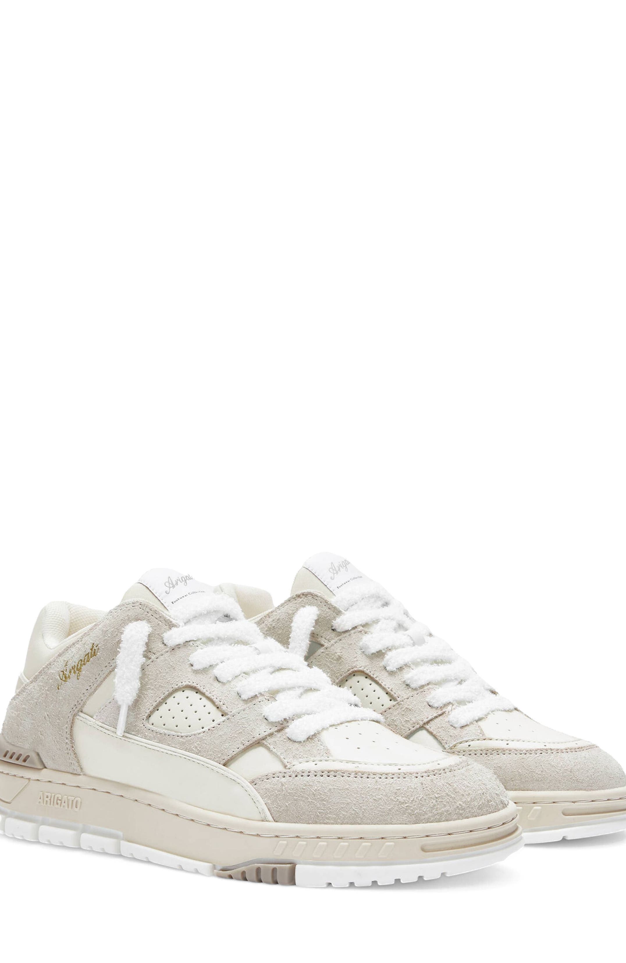 Axel Arigato Area Lo Fluffy Sneaker - Women's, Alternate, color, Beige/Beige