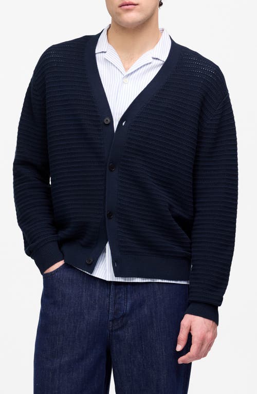 Madewell Open-stitch Cotton Cardigan
